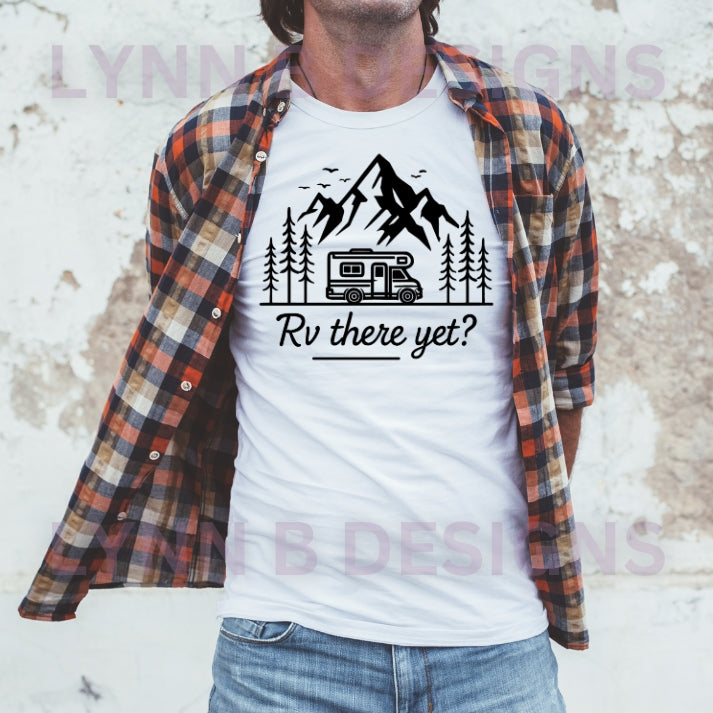 Rv there yet png, camper png, FREE PNG