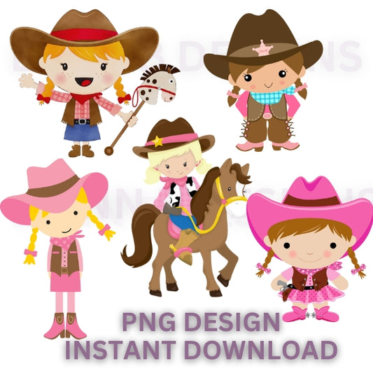 Cowgirl clipart, cowgirl png