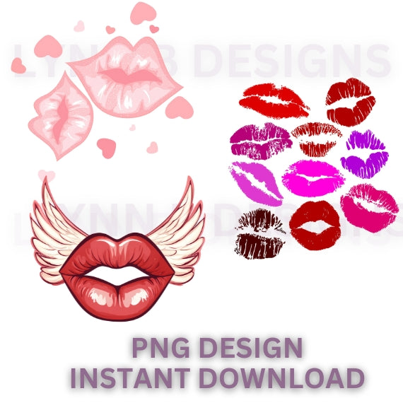 Kiss Lips png designs