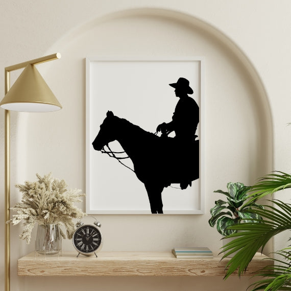 Cowboy silhouette png