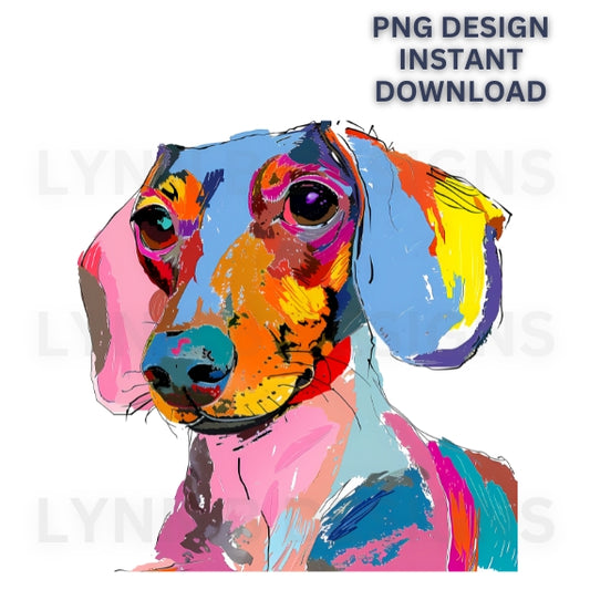 Dachshund watercolor png