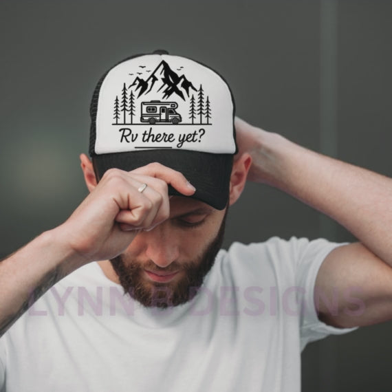 Rv there yet png, camper png, FREE PNG